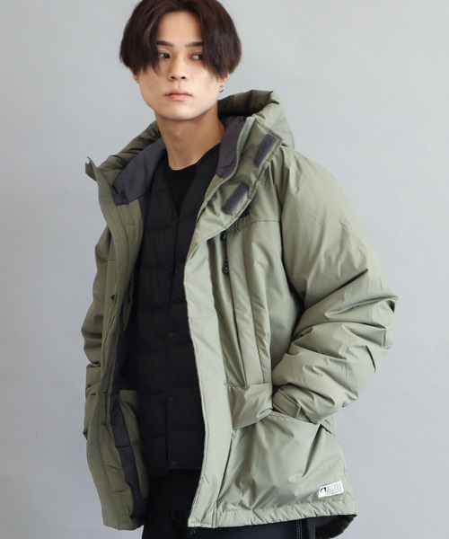 SIERRA DESIGNS（シェラデザイン）の「【別注】SIERRA DESIGNS 撥水/防汚ジャケット　＊◆（ダウンジャケット/コート・メンズ・ブラック/ベージュ/カーキ・LL/M/L）」の3枚目の写真