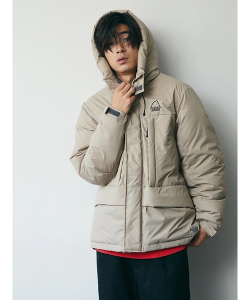 SIERRA DESIGNS（シェラデザイン）の「【別注】SIERRA DESIGNS 撥水/防汚ジャケット　＊◆（ダウンジャケット/コート・メンズ・ブラック/ベージュ/カーキ・LL/M/L）」の19枚目の写真