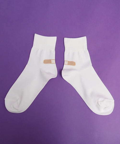 didizizi（ディディジジ）の「くつずれソックス（ソックス/靴下・レディース・ブルー/ピンク/ホワイト/ブラック・FREE）」の2枚目の写真