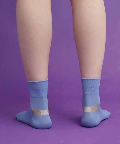 didizizi（ディディジジ）の「くつずれソックス（ソックス/靴下・レディース・ブルー/ピンク/ホワイト/ブラック・FREE）」の7枚目の写真