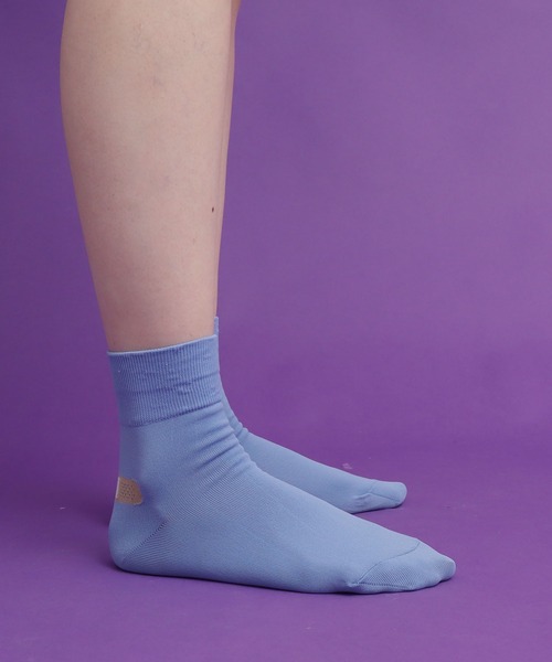 didizizi（ディディジジ）の「くつずれソックス（ソックス/靴下・レディース・ブルー/ピンク/ホワイト/ブラック・FREE）」の8枚目の写真