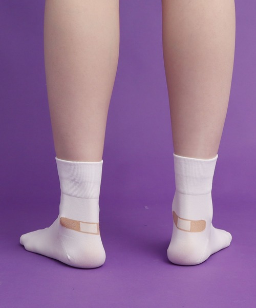 didizizi（ディディジジ）の「くつずれソックス（ソックス/靴下・レディース・ブルー/ピンク/ホワイト/ブラック・FREE）」の9枚目の写真