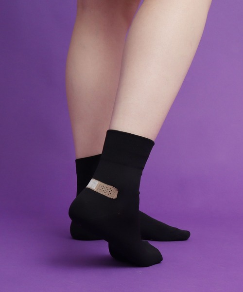 didizizi（ディディジジ）の「くつずれソックス（ソックス/靴下・レディース・ブルー/ピンク/ホワイト/ブラック・FREE）」の13枚目の写真