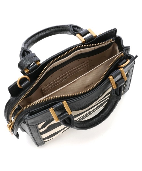 Guess（ゲス）の「KATEY Mini Satchel（ハンドバッグ・レディース・ゼブラ・ONE SIZE）」の11枚目の写真