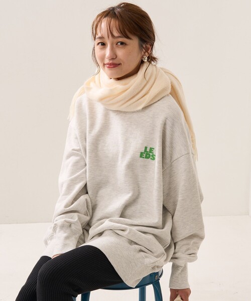 FREAK'S STORE（フリークスストア）の「ラッセルマフラー（マフラー・レディース・オレンジ/ナチュラル/ブラック・ONE SIZE）」の9枚目の写真