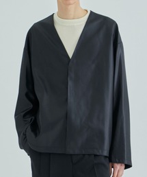 city | AMUNDSEN ノーカラーカーディガンジャケット(カーディガン/ボレロ)