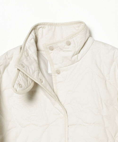Ray BEAMS（レイビームス）の「RBS / キルティング コート（その他アウター・レディース・ブラック/アイボリー・ONE SIZE）」の14枚目の写真