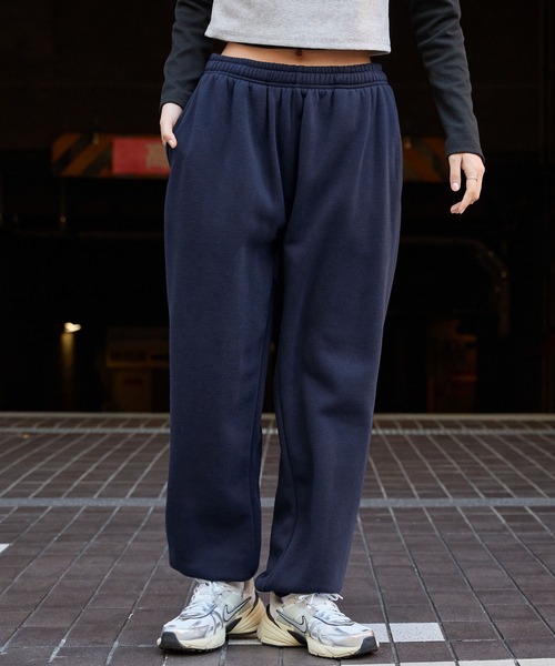 ルーズシルエットカラースウェットパンツ MONO-MART│MONO-MART