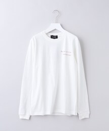 【WORLD for the World】メッセージプリント長袖Tシャツ