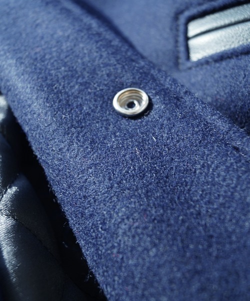 BROOKLYN OVERALL（ブルックリンオーバーオール）の「スタジャン（スタジャン・メンズ・ネイビー/ブラック・MEDIUM/LARGE）」の10枚目の写真