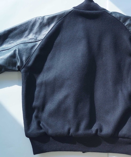 BROOKLYN OVERALL（ブルックリンオーバーオール）の「スタジャン（スタジャン・メンズ・ネイビー/ブラック・MEDIUM/LARGE）」の18枚目の写真