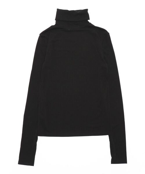 CIEL'AIR（シエルエアー）の「[ CIEL’AIR ] High neck pullover（Tシャツ/カットソー・レディース・ブラック/アイボリー・FREE）」の3枚目の写真