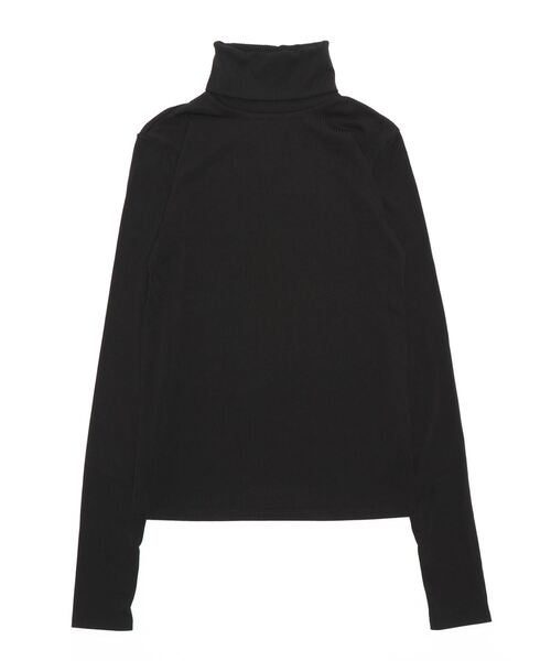 CIEL'AIR（シエルエアー）の「[ CIEL’AIR ] High neck pullover（Tシャツ/カットソー・レディース・ブラック/アイボリー・FREE）」の14枚目の写真
