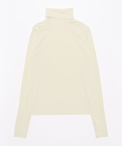 CIEL'AIR（シエルエアー）の「[ CIEL’AIR ] High neck pullover（Tシャツ/カットソー・レディース・ブラック/アイボリー・FREE）」の15枚目の写真
