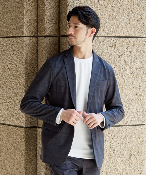 ABAHOUSE カーディガン サイズ3 グレー ジャケット カーディガン 「モールヤーン」ショールカーディガン メンズ レディース