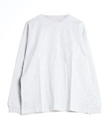 【Goodwear】7.6オンス ポケット付き ヘビーウェイトロングスリーブTシャツ BIG TEE オーバーサイズ ビッグシルエット ポケT 厚手 2W7-5500