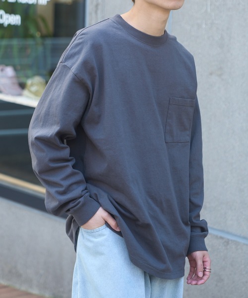 セール】【Goodwear】7.6オンス ポケット付き ヘビーウェイトロング