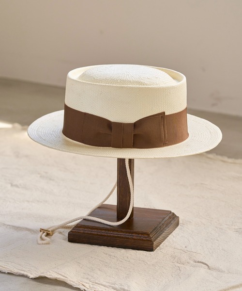 Mighty Shine(マイティシャイン)の「【MIGHTY SHINE】 MONKEY HAT(ハット・メンズ・ホワイト/ブラック/ナチュラル・M/L)」の2枚目の写真
