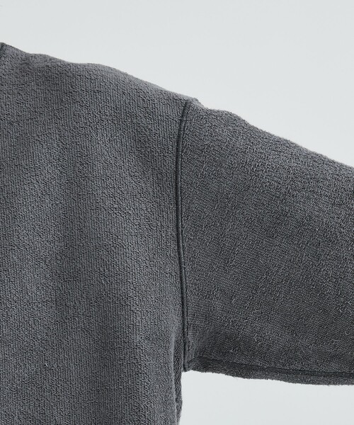 Name.(ネーム)の「ASYMMETRIC SWEAT(スウェット・メンズ・ネイビー/グレー・2/1)」の10枚目の写真