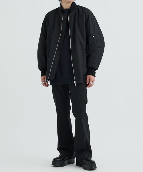 Name.(ネーム)の「ASYMMETRIC SWEAT(スウェット・メンズ・ネイビー/グレー・2/1)」の13枚目の写真