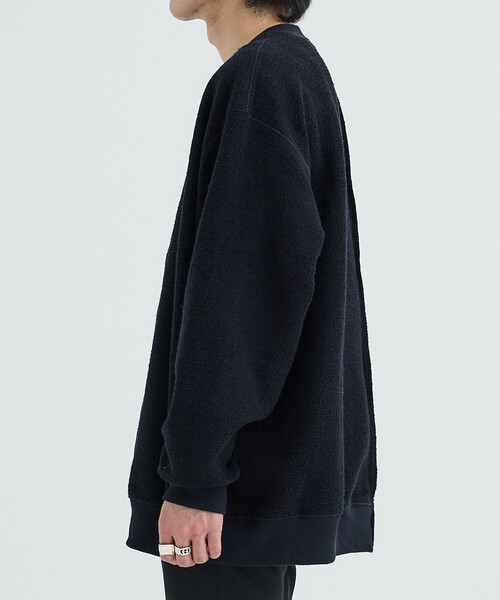 Name.(ネーム)の「ASYMMETRIC SWEAT(スウェット・メンズ・ネイビー/グレー・2/1)」の15枚目の写真