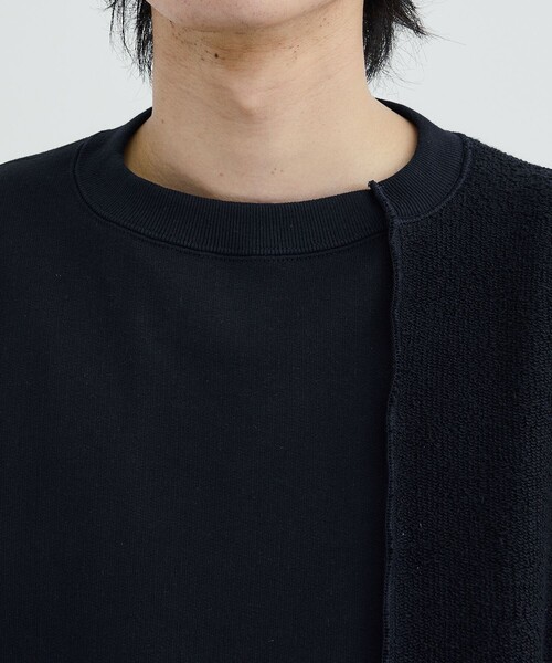 Name.(ネーム)の「ASYMMETRIC SWEAT(スウェット・メンズ・ネイビー/グレー・2/1)」の17枚目の写真