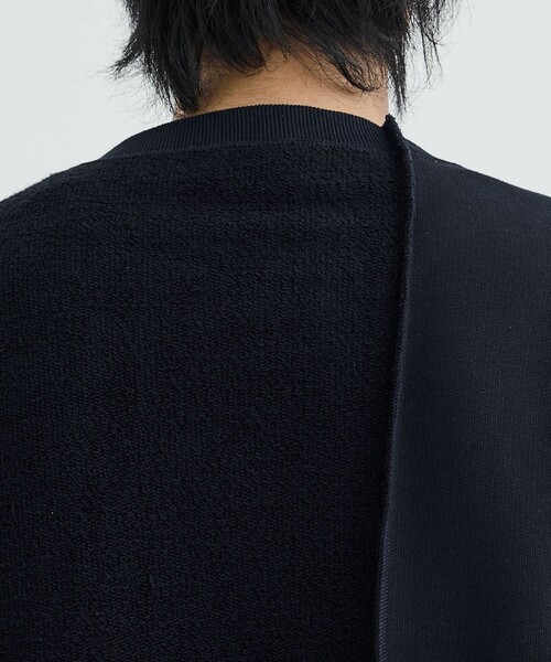 Name.(ネーム)の「ASYMMETRIC SWEAT(スウェット・メンズ・ネイビー/グレー・2/1)」の21枚目の写真