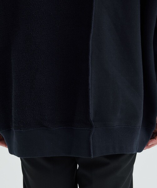 Name.(ネーム)の「ASYMMETRIC SWEAT(スウェット・メンズ・ネイビー/グレー・2/1)」の22枚目の写真