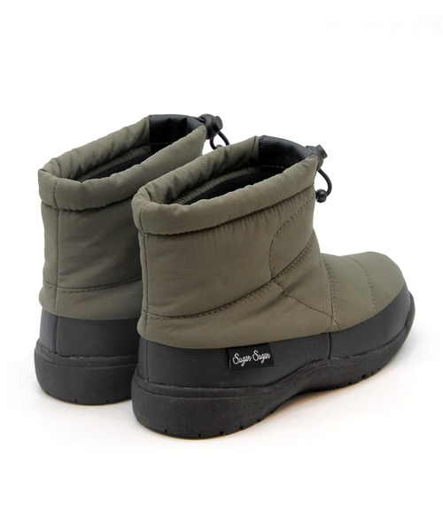 Sugar Sugar（シュガーシュガー）の「【SUGAR SUGAR シュガーシュガー】スノーブーツ（ブーツ・レディース・カーキ/ブラック・S/LL/L/M）」の4枚目の写真
