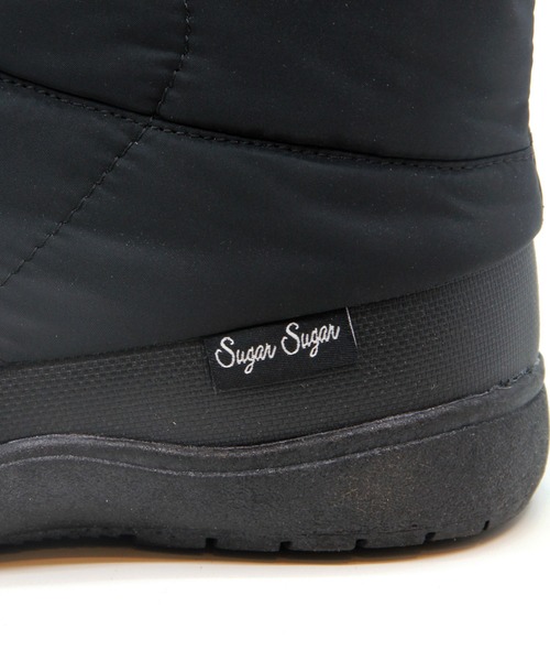 Sugar Sugar（シュガーシュガー）の「【SUGAR SUGAR シュガーシュガー】スノーブーツ（ブーツ・レディース・カーキ/ブラック・S/LL/L/M）」の9枚目の写真