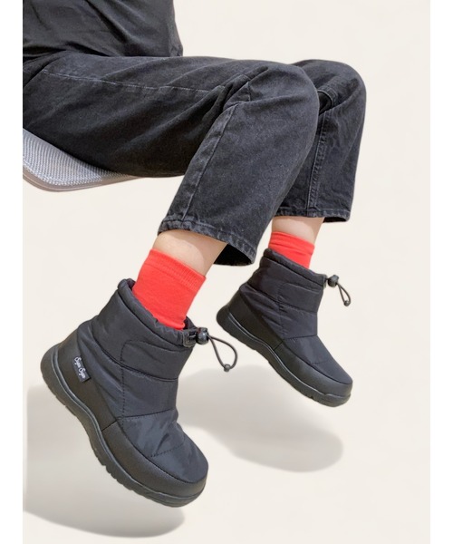 Sugar Sugar（シュガーシュガー）の「【SUGAR SUGAR シュガーシュガー】スノーブーツ（ブーツ・レディース・カーキ/ブラック・S/LL/L/M）」の19枚目の写真