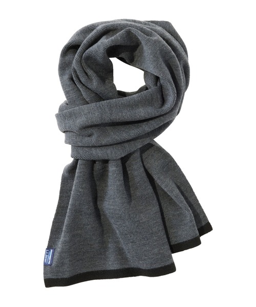 L.L.Bean（エルエルビーン）の「エル・エル・ビーン・ニット・スカーフ（マフラー・メンズ・ヘザーチャコール・OSFA）」の2枚目の写真