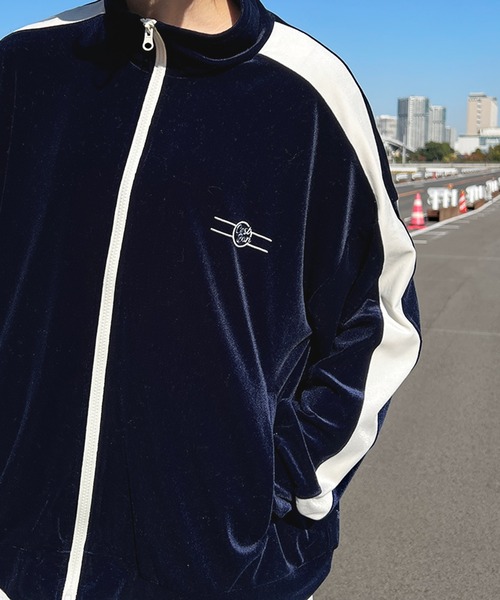 kutir（クティール）の「ベロアトラックジャケット（その他アウター・レディース・パープル/ネイビー/ブラウン・FREE）」の11枚目の写真