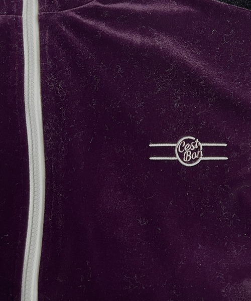 kutir（クティール）の「ベロアトラックジャケット（その他アウター・レディース・パープル/ネイビー/ブラウン・FREE）」の17枚目の写真