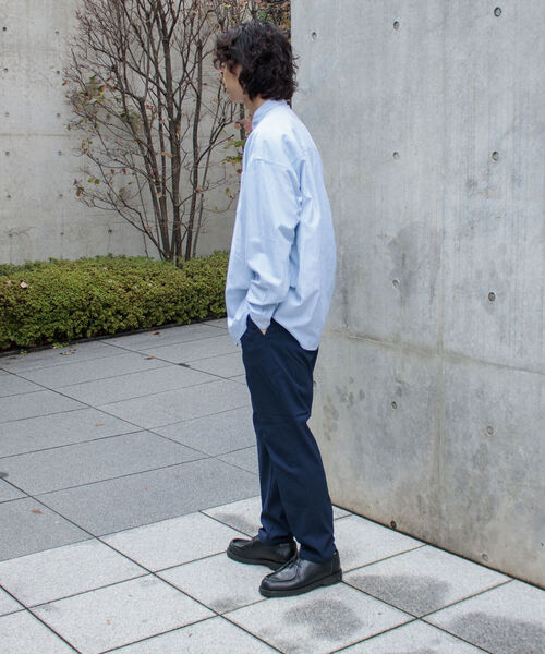 GLOSTER(グロスター)の「【GLOSTER/グロスター】GUMストレッチカルゼイージーパンツ ウエストゴム センタープレス(その他パンツ・メンズ・ベージュ/ネイビー/オリーブ・S/M/L)」の19枚目の写真