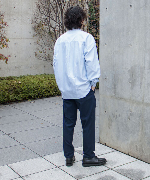 GLOSTER(グロスター)の「【GLOSTER/グロスター】GUMストレッチカルゼイージーパンツ ウエストゴム センタープレス(その他パンツ・メンズ・ベージュ/ネイビー/オリーブ・S/M/L)」の14枚目の写真