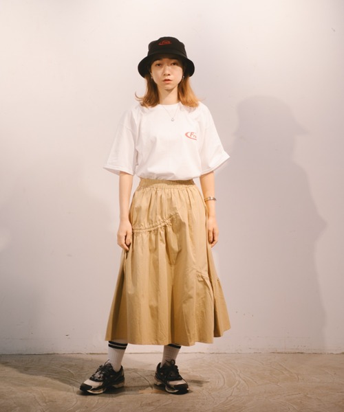FRUIT OF THE LOOM(フルーツオブザルーム)の「EMBROIDERY BUCKET HAT type A(ハット・メンズ・ブラック/オフホワイト/ベージュ・FREE)」の22枚目の写真