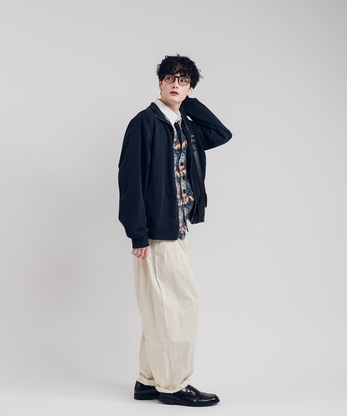 MUHET(ミュエータ)の「ドライバーズスウェット(スウェット・レディース・杢グレー/ダークブラウン/ネイビー・X-LARGE/MEDIUM)」の8枚目の写真