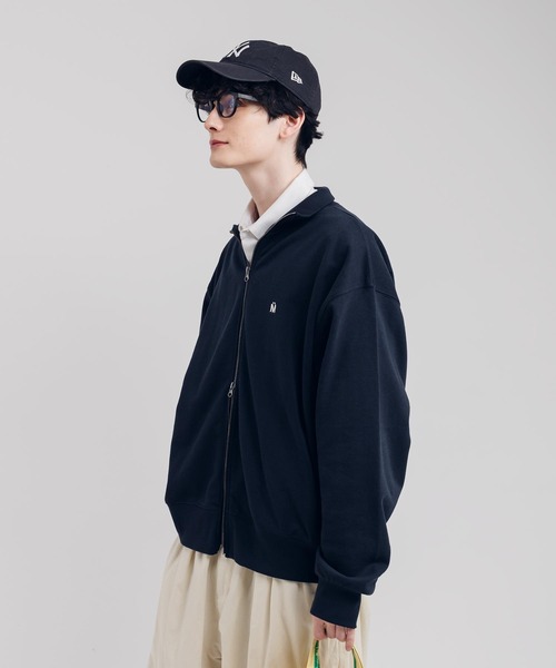 MUHET(ミュエータ)の「ドライバーズスウェット(スウェット・レディース・杢グレー/ダークブラウン/ネイビー・X-LARGE/MEDIUM)」の10枚目の写真