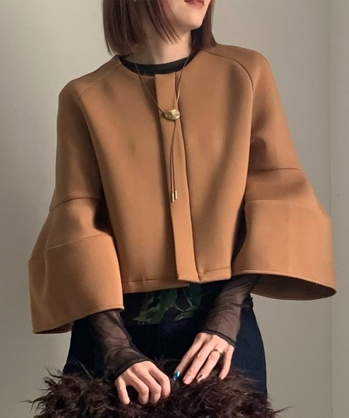 Ameri（アメリ）の「TOWER SLEEVE BLOUSON（ブルゾン）」 - WEAR
