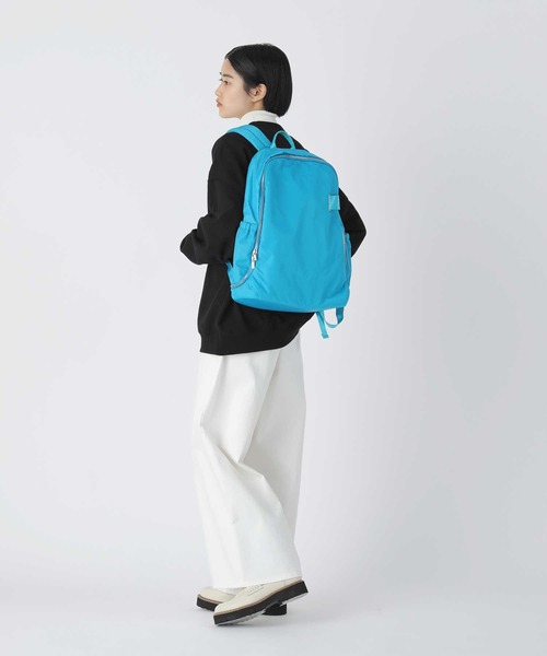 ZUCCa ナイロン ジッパーBAG バックパック ZUCCa / S ナイロンジッパーBAG / バックパック(F light gray(23