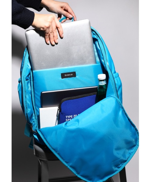 ZUCCa（ズッカ）の「ナイロンジッパーBAG/バッグ（ショルダー