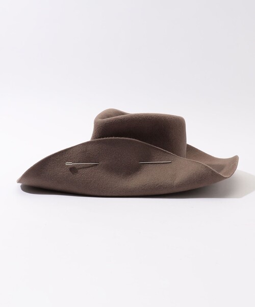 CLYDE(クライド)の「Clyde WIDE BRIM PINCH ハット(ハット・レディース・グレー・FREE)」の3枚目の写真