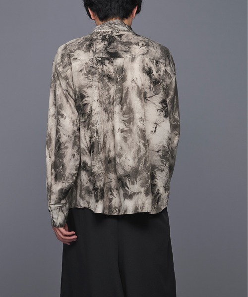 Ellno Loset（エルノロゼット）の「アソートとろみレギュラーシャツ（シャツ/ブラウス・メンズ・オフホワイト/ブラック系/グレー系・SMALL/MEDIUM/LARGE）」の22枚目の写真