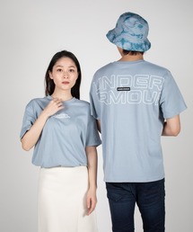 UAヘビーウエイト ショートスリーブTシャツ 〈アウトライン〉(トレーニング/メンズ/レディース)