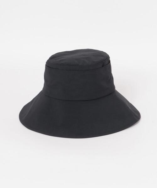 WILD THINGS(ワイルドシングス)の「『UVカット』『撥水』『別注』WILDTHINGS×EKAL ウィンディーハット(ハット・レディース・ブラック/ブラウン/ベージュ・FREE)」の8枚目の写真