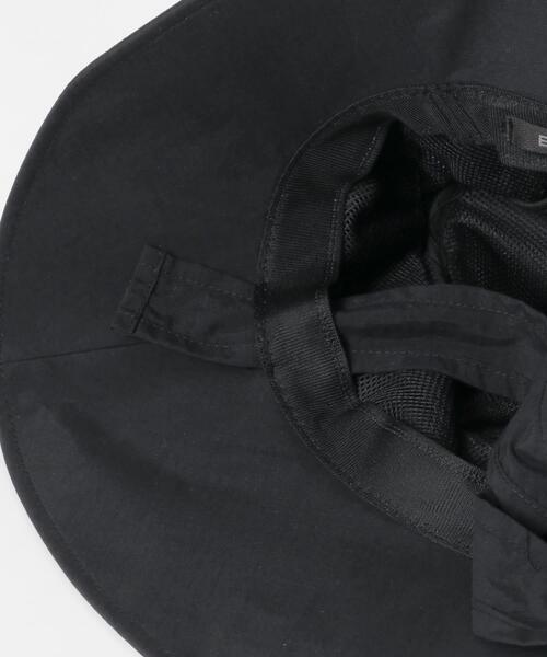 WILD THINGS(ワイルドシングス)の「『UVカット』『撥水』『別注』WILDTHINGS×EKAL ウィンディーハット(ハット・レディース・ブラック/ブラウン/ベージュ・FREE)」の5枚目の写真