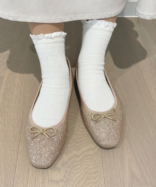 apres jour（アプレジュール）の「アソートバレエシューズ【ZOZOTOWN限定アイテム】（バレエシューズ・レディース・ピンクベージュ/ブラック/ゴールド/レッド/アイボリー・SMALL/MEDIUM/LARGE/X-LARGE）」の12枚目の写真