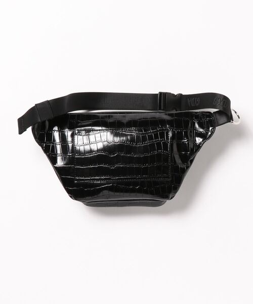 GYDA(ジェイダ)の「【GYDA/ジェイダ】 CROCO ウエストバッグ(ボディバッグ/ウエストポーチ・レディース・ブルー/ブラック/ホワイト・FREE)」の4枚目の写真