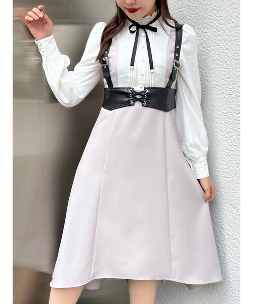 EATME（イートミー）の「レースアップハーネスベルト（ベルト・レディース・ブラック・FREE）」の8枚目の写真